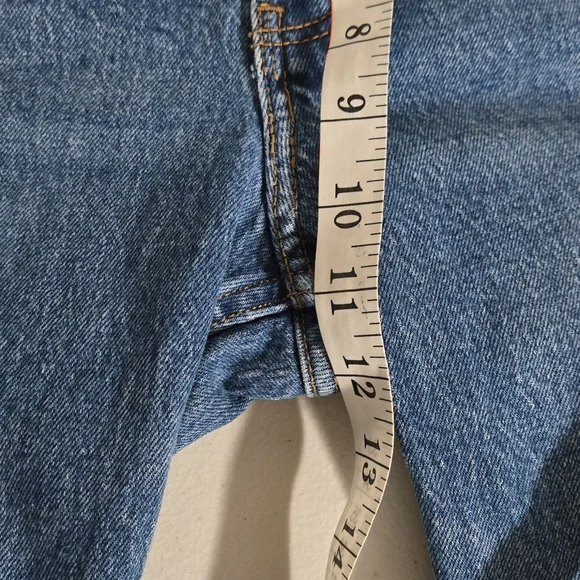 Abercrombie & Fitch The 90's Baggy Low Rise Busted Knee Women's Jeans Size 28 - Picture 9 of 14